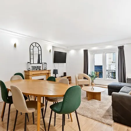 Apartament Beautiful Spacious 3br 8p Near Street Montorgueil *