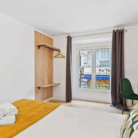 Beautiful Spacious 3br 8p Near Street Montorgueil *