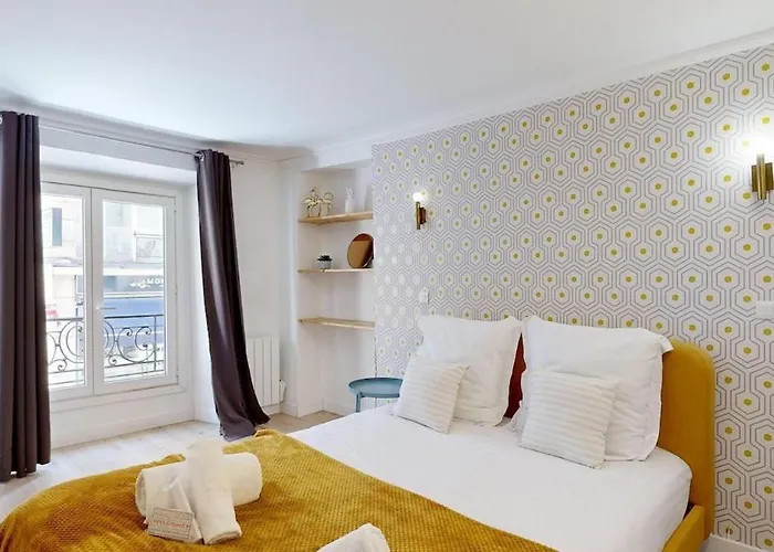 Lägenhet Beautiful Spacious 3br 8p Near Street Montorgueil *