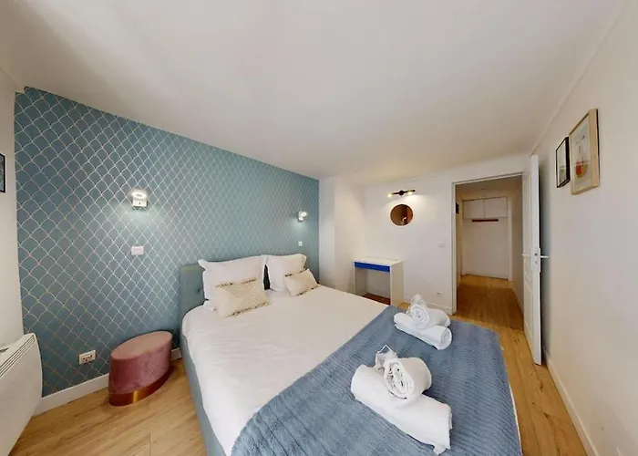 Lägenhet Beautiful Spacious 3br 8p Near Street Montorgueil *